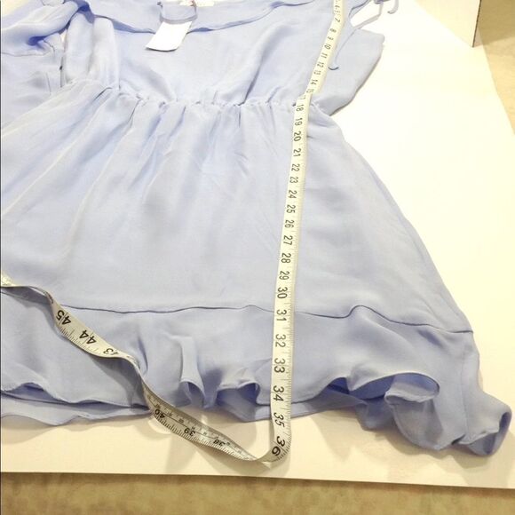 Parker Peyton Purple Lavender Violet Silk One Shoulder Mini Dress NWT Size Small - Picture 5 of 8